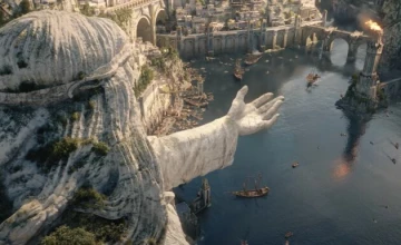 Кадр из сериала Властелин колец Кольца власти 1 сезон